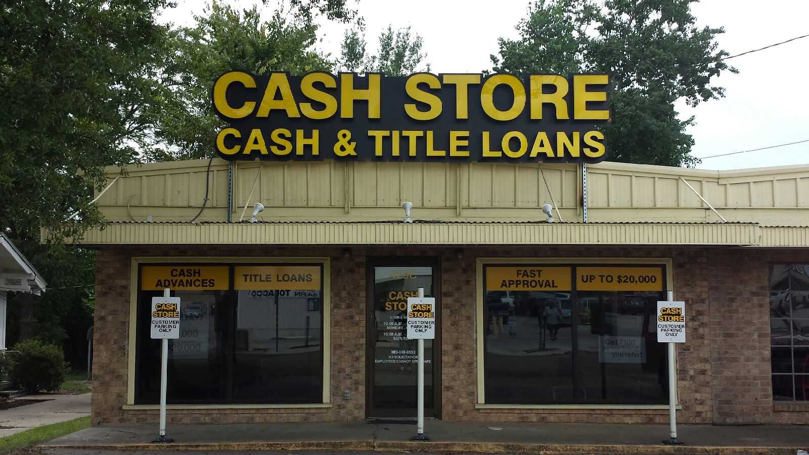 The Cash Store -  #7503