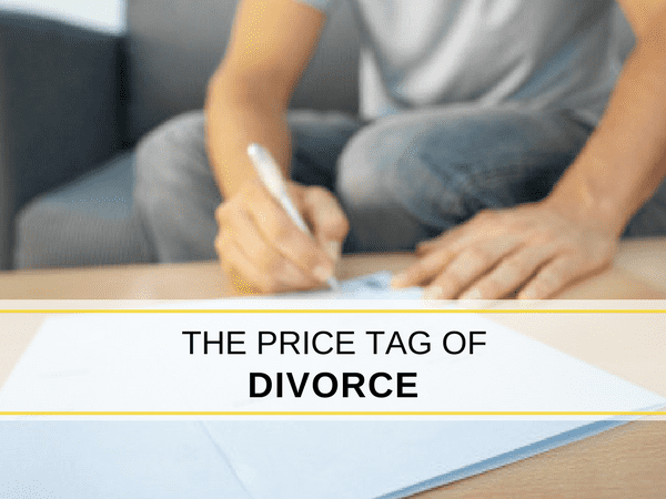 The Price Tag of Divorce 