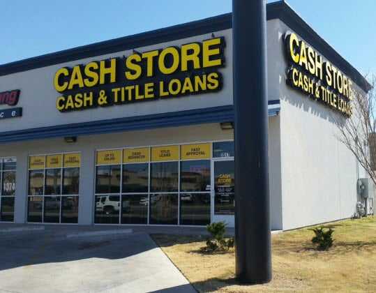 The Cash Store -  #7196