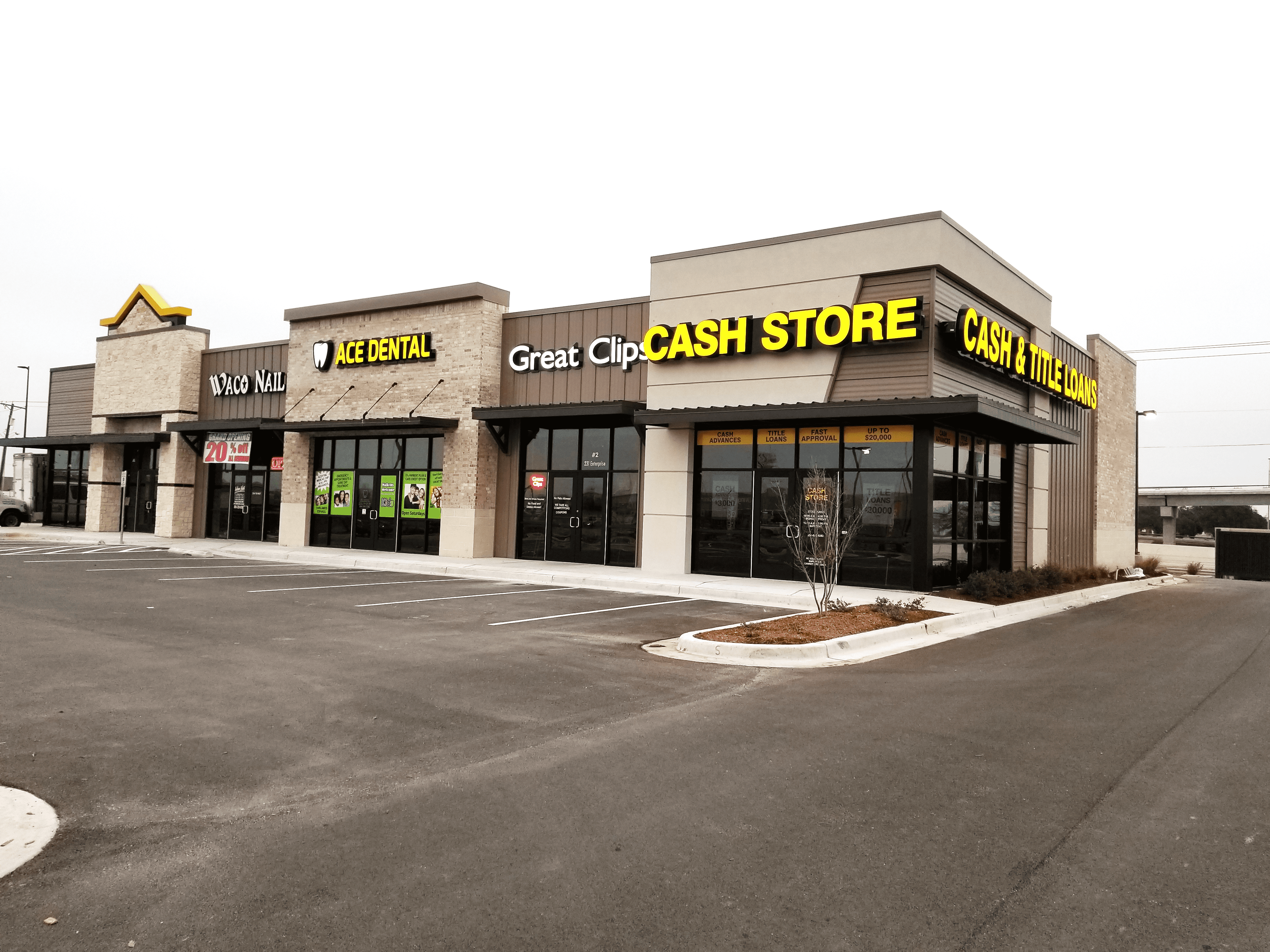 Cash Store location at Hewitt, Texas