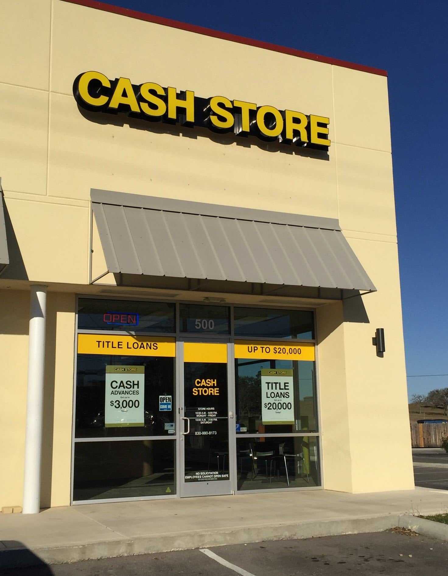 The Cash Store -  #7191
