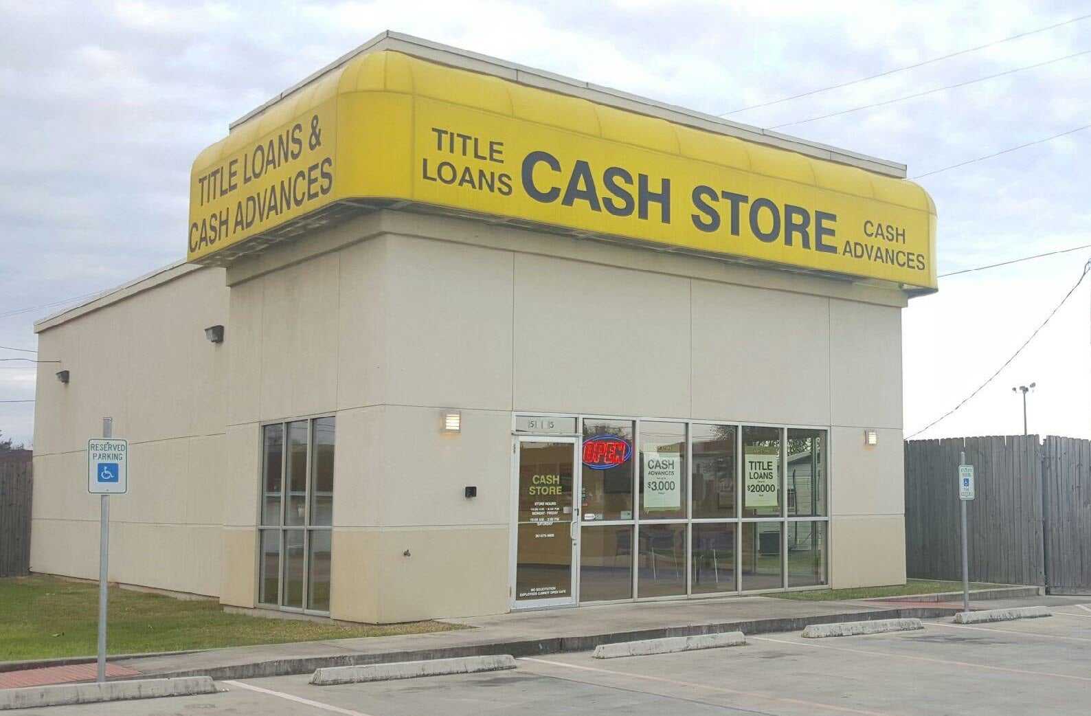 The Cash Store -  #7144
