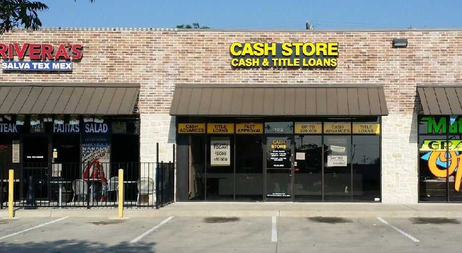 The Cash Store -  #7518