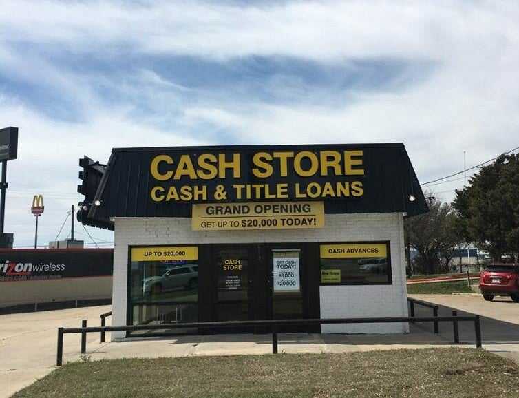 Cash Store location in Azle, Texas