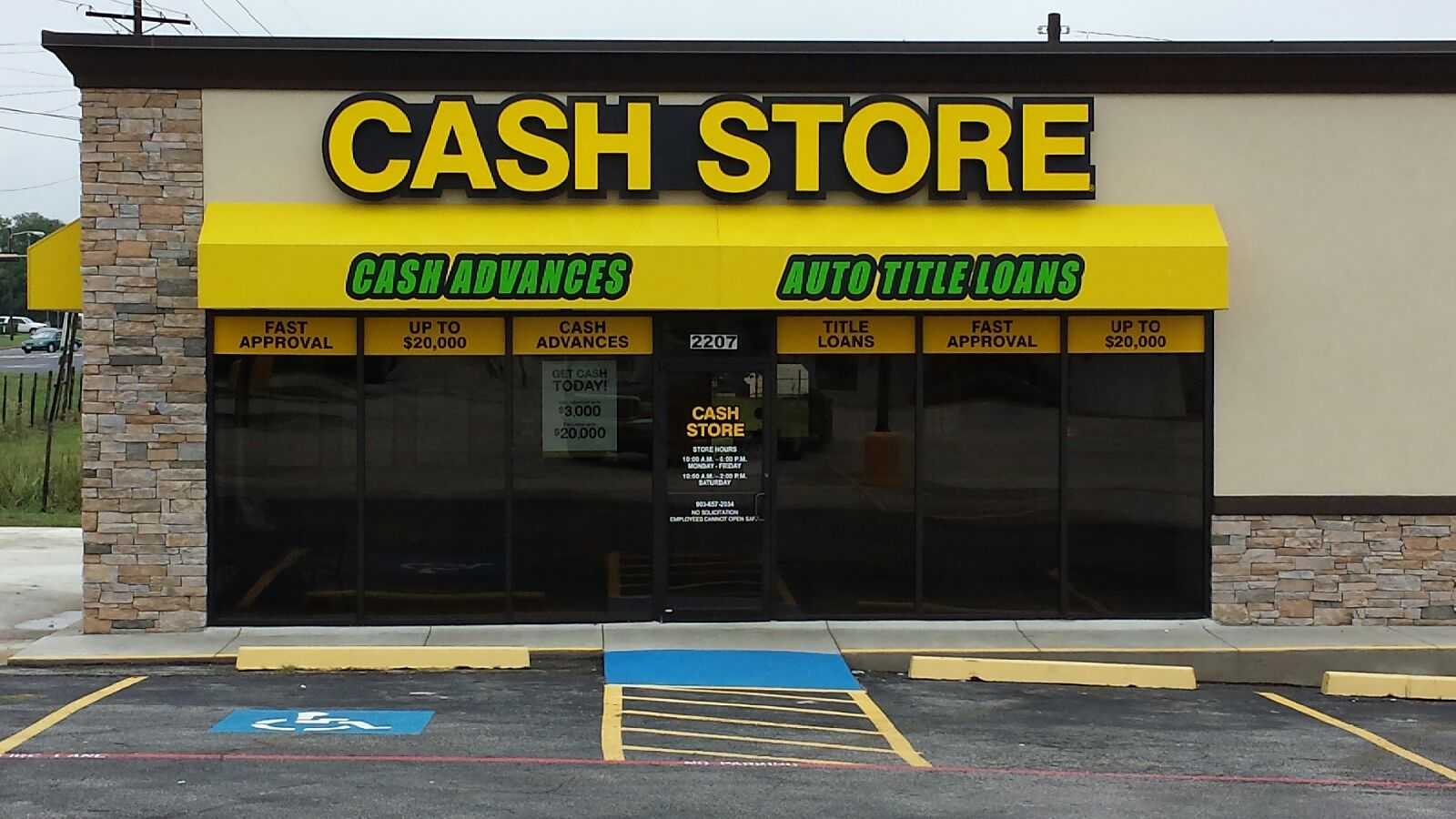 The Cash Store -  #7511