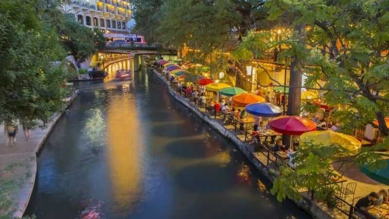 Riverwalk in San Antonio, TX