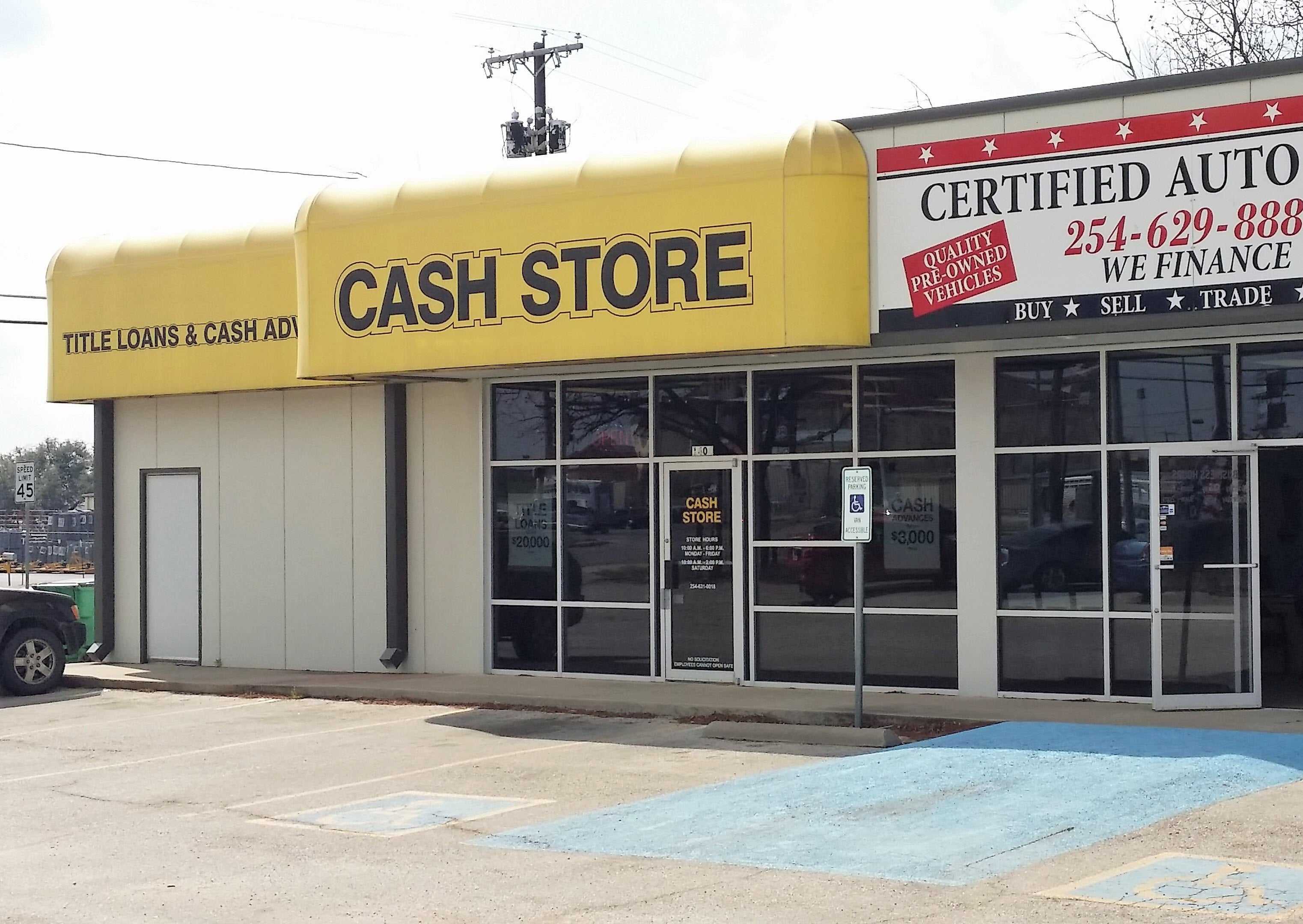 The Cash Store -  #7166