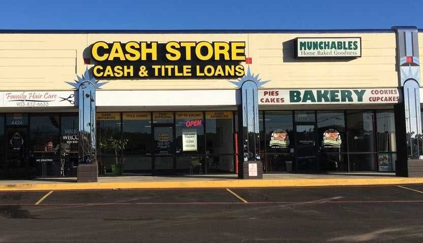 The Cash Store -  #7537