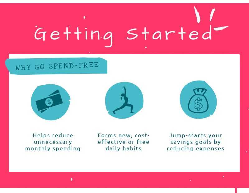 30 day no spending challenge tips 