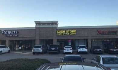 Cash Store location in Irving